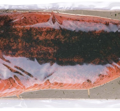 Saumon Gravlax (mariné à l’aneth) tranché - Atlantique
